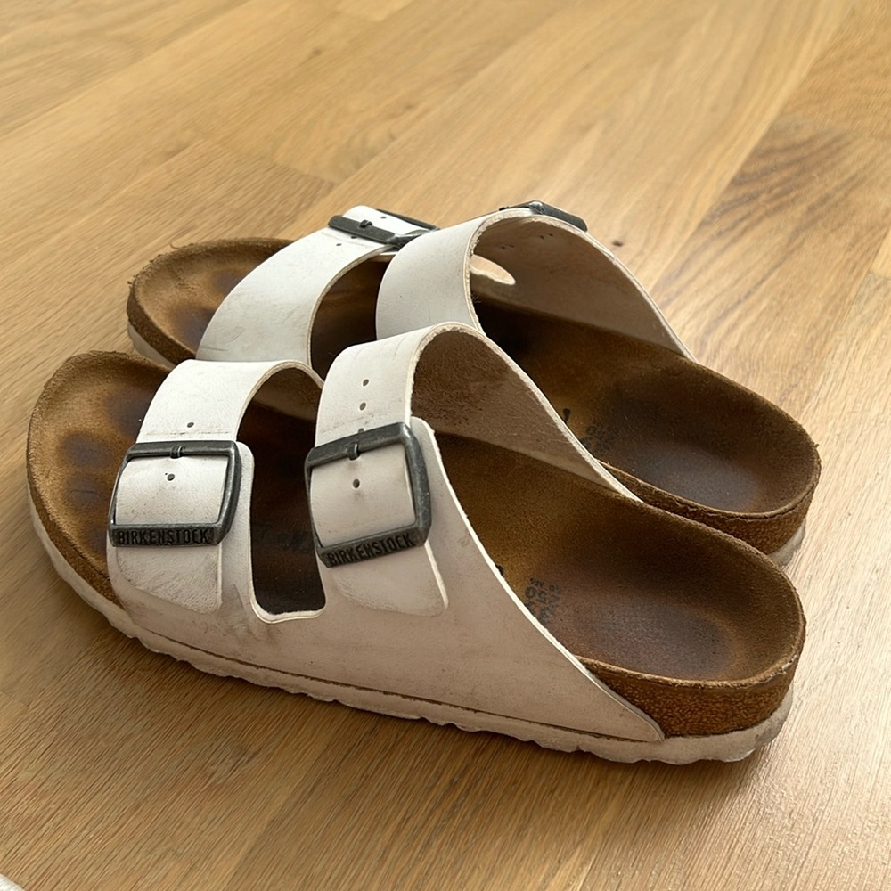 White Birkenstocks